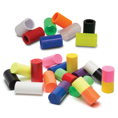 Collage of Finger Inserts and Thumb Slugs.