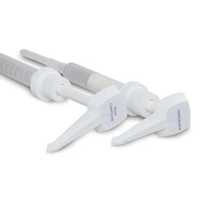 Ball Plug Hardener and Resin Pumps