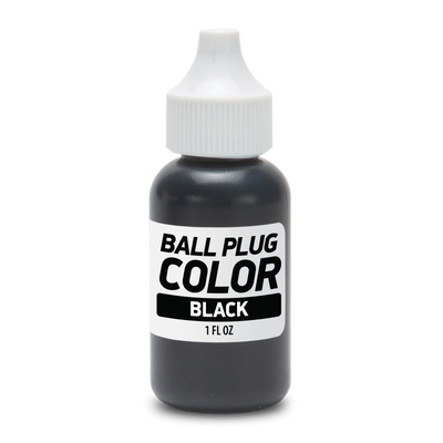 Black Ball Plug 1 Fluid Ounce Bottle
