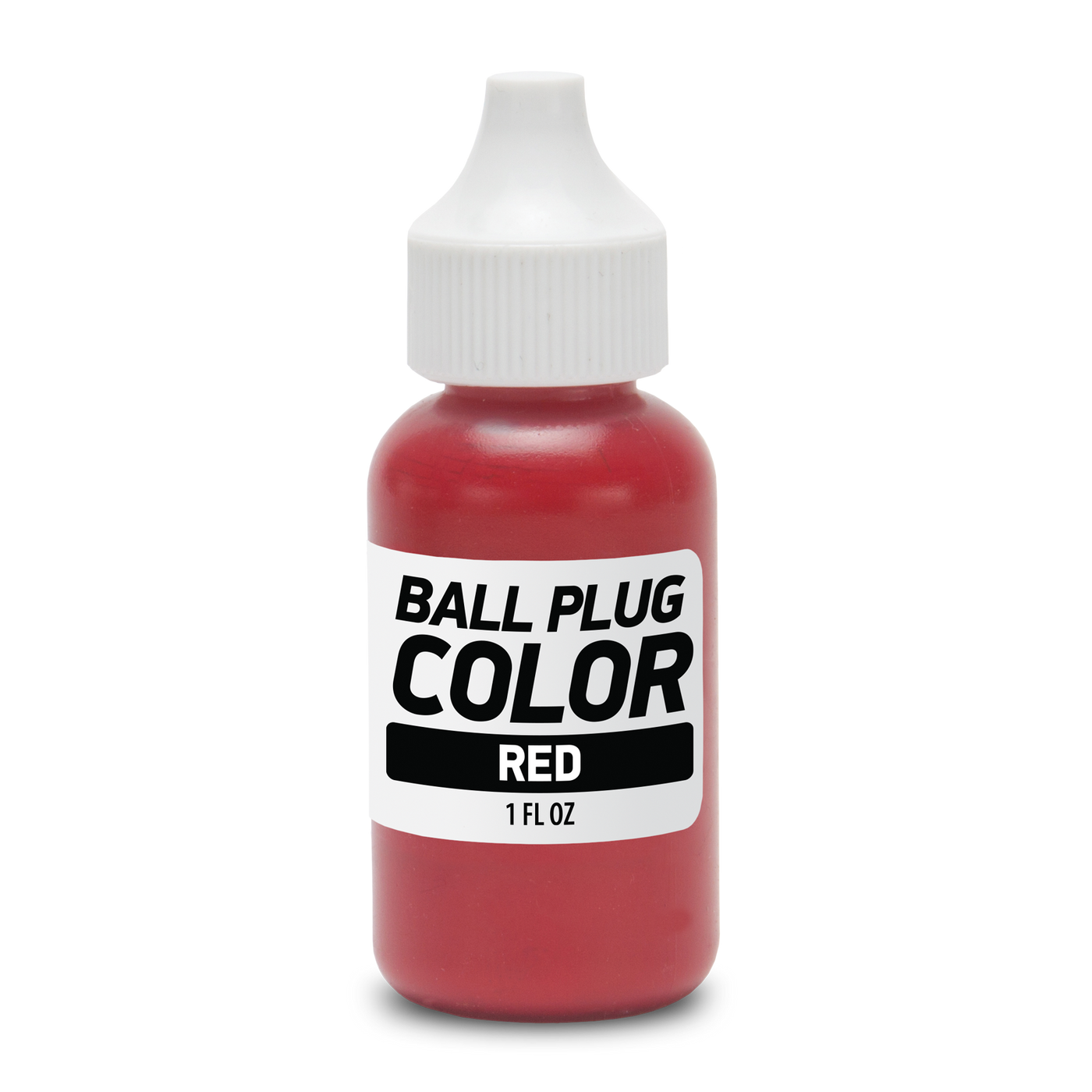 Red Ball Plug 1 Fluid Ounce Bottle
