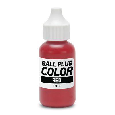 Red Ball Plug 1 Fluid Ounce Bottle