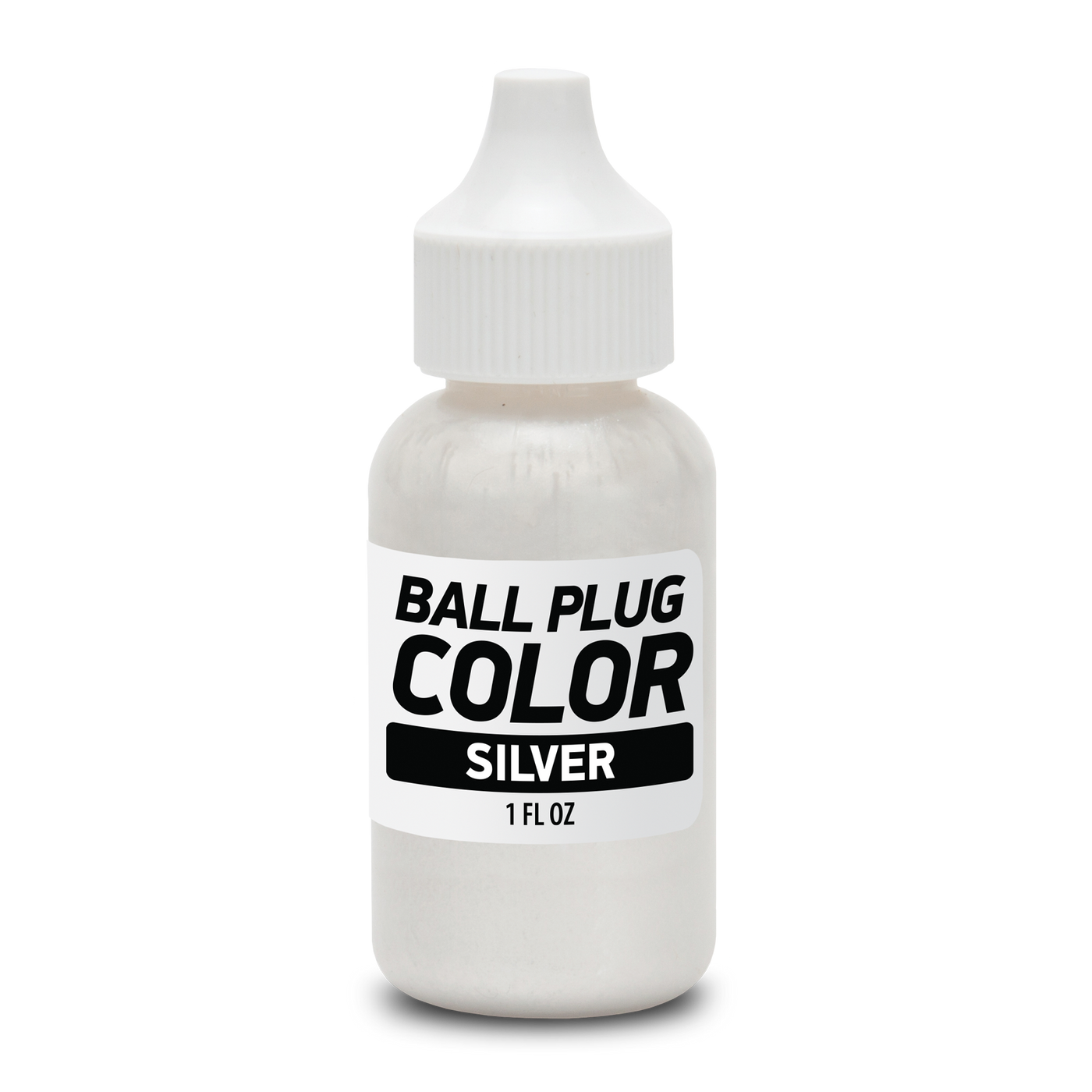 Silver Ball Plug 1 Fluid Ounce Bottle